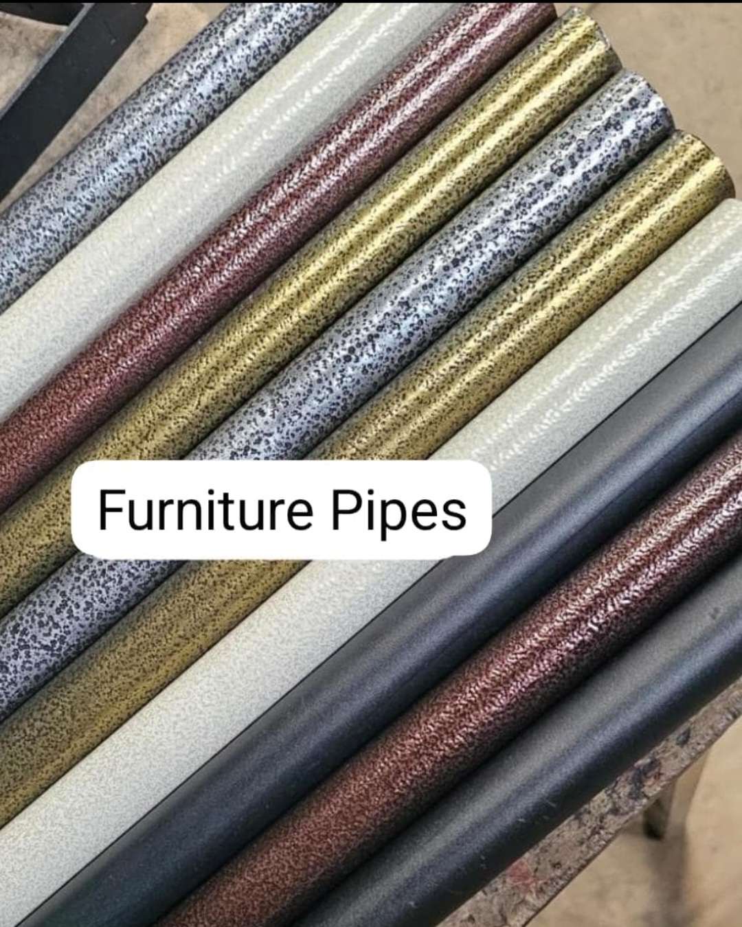 powder coated curtain rods