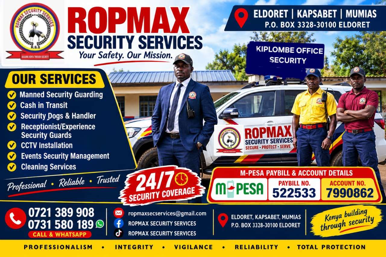 Manned security Guarding 30days