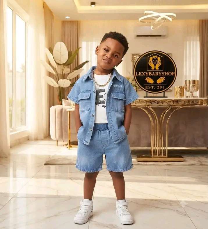 Boys three piece short