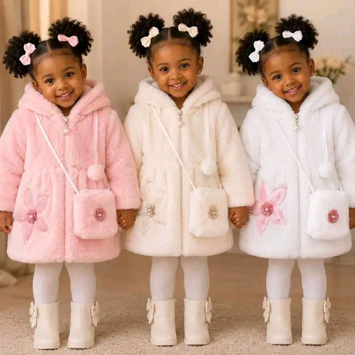 Girls woolen coat