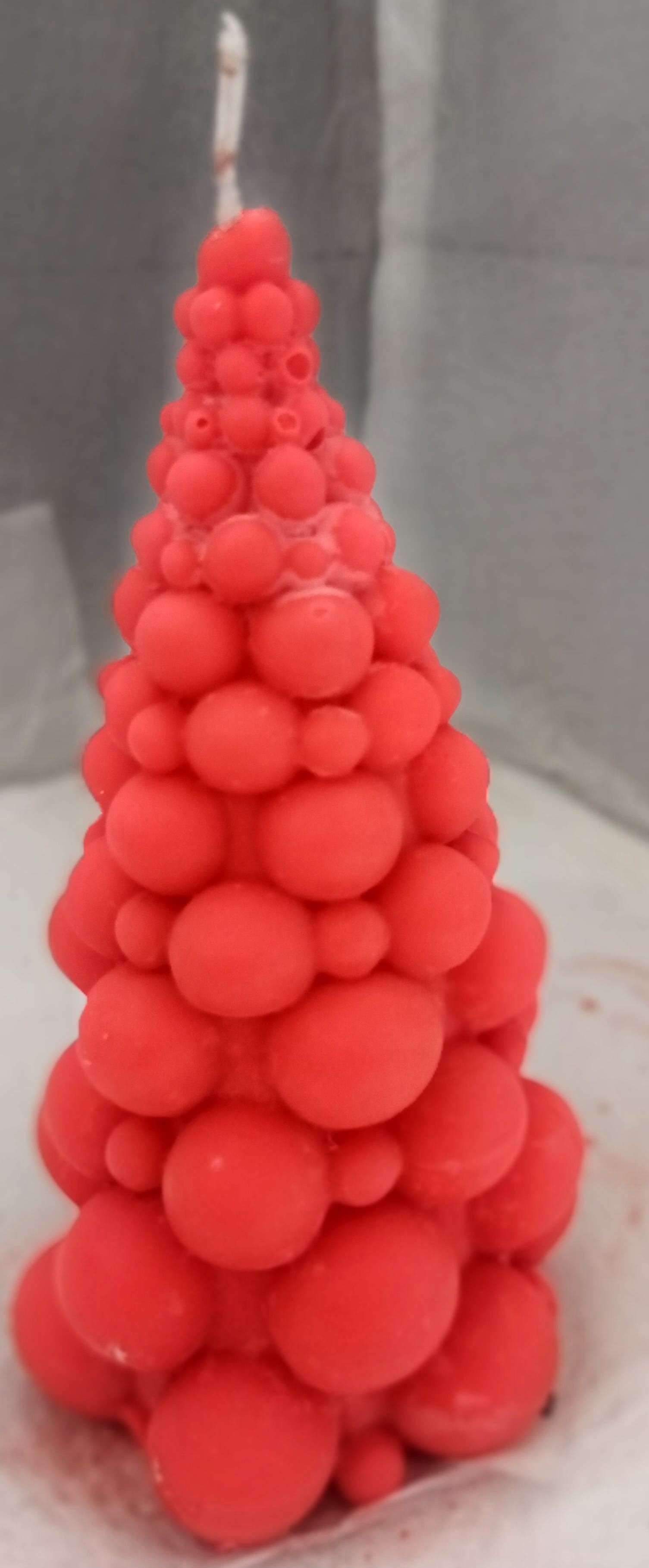 Big Scendet candle covered with candle balls
