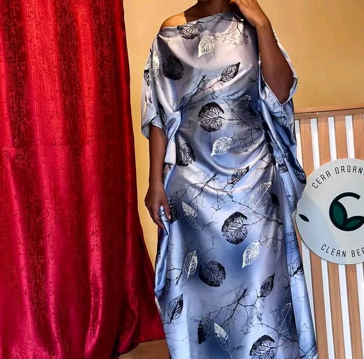 Flowered kaftan