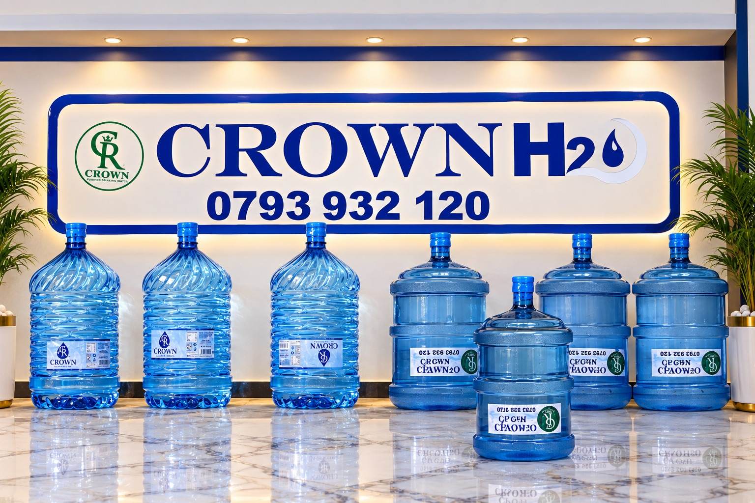 Crown Purified Drinking Water (20L)