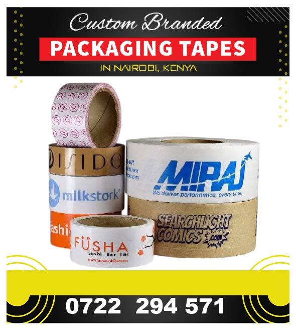 Custom Strong Kenya Tapes for packaging needs