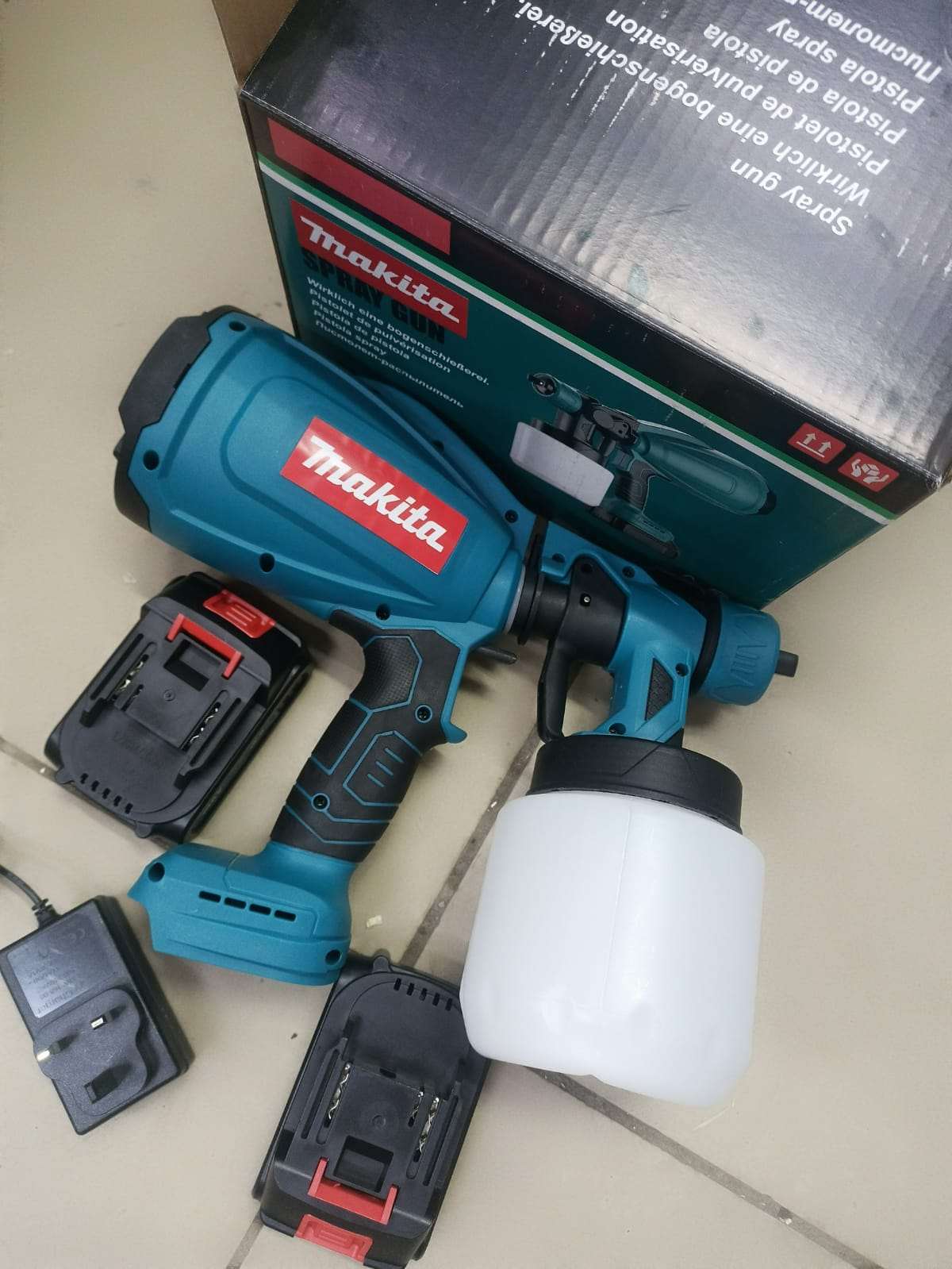 Makita spray gun cordless