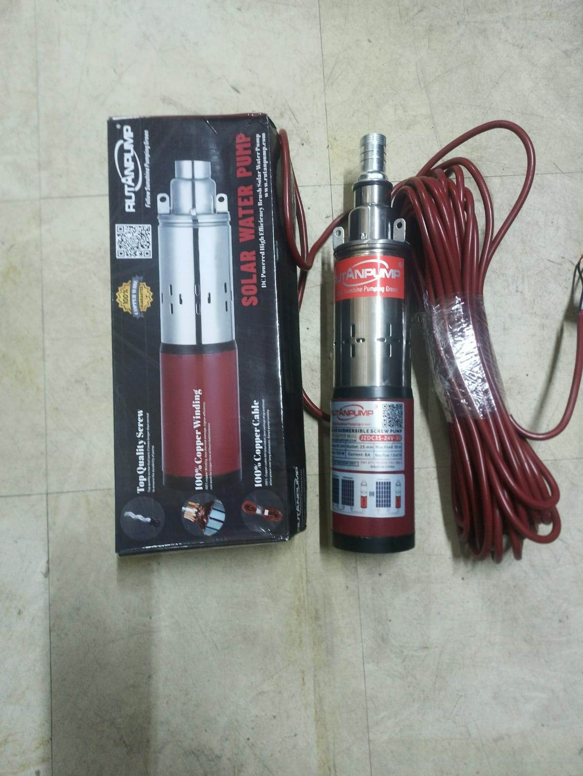 Rutarn solar pump