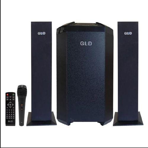 GL-004 2.1CH Subwoofer Speaker System + Mic 120W - Black (1YR WRTY