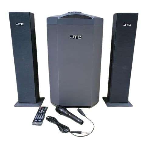 JTC J801PRO 2.1CH Subwoofer Speaker System + Mic 120W - (Black) (1YR WRTY) Brand:JTC|Similar products from JTC