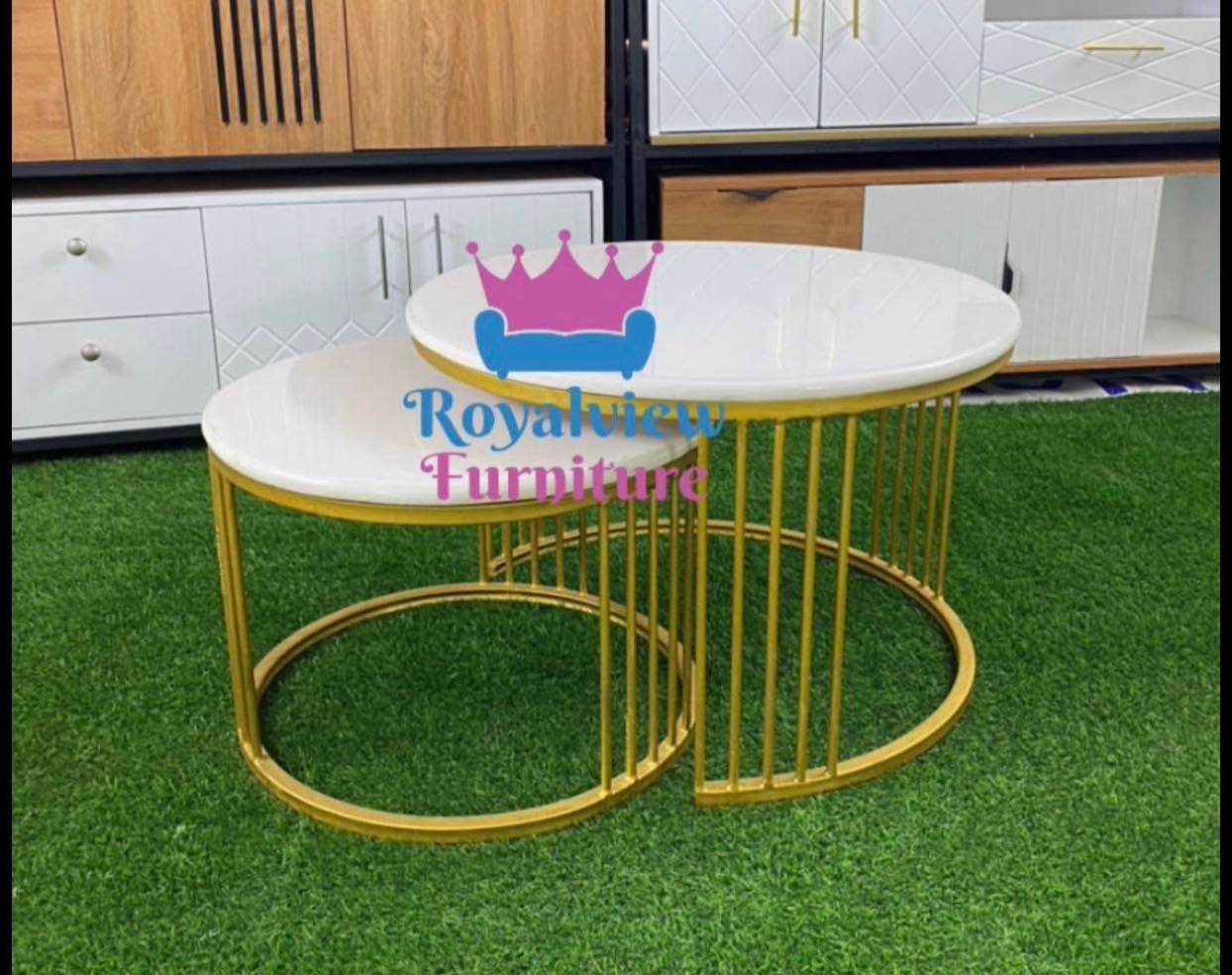 Readily available nesting table set