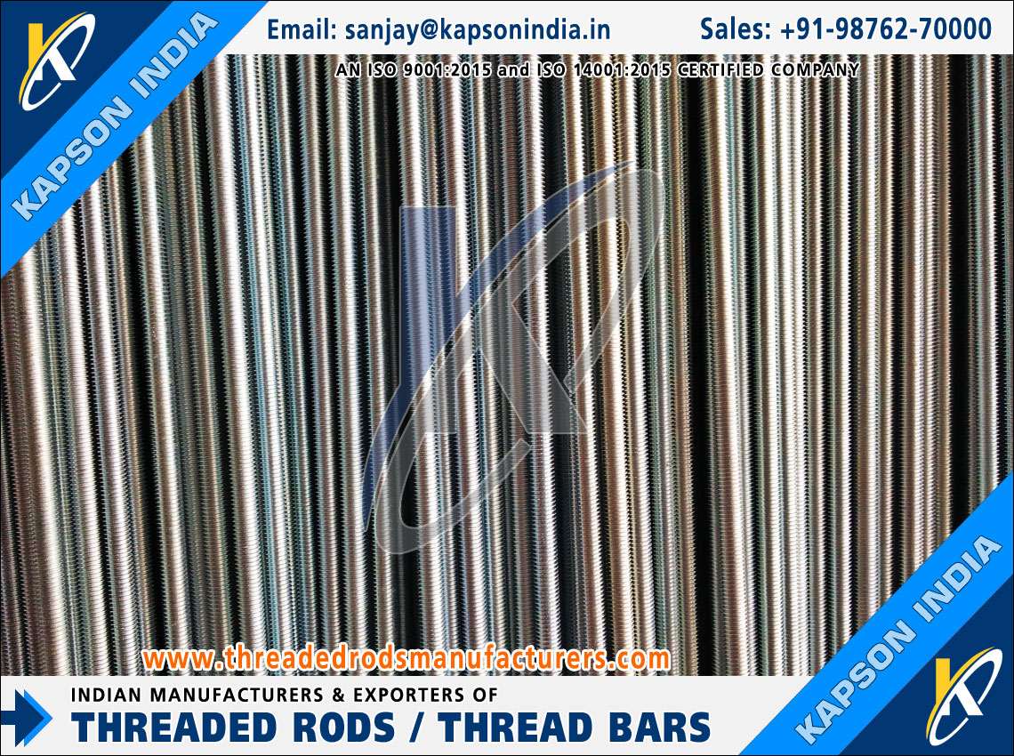 Threaded Rods & Bars, Hex Bolts, Hex Nuts Fasteners manufactures exporters India threadedrodsmanufacturers.com +91-9876270000