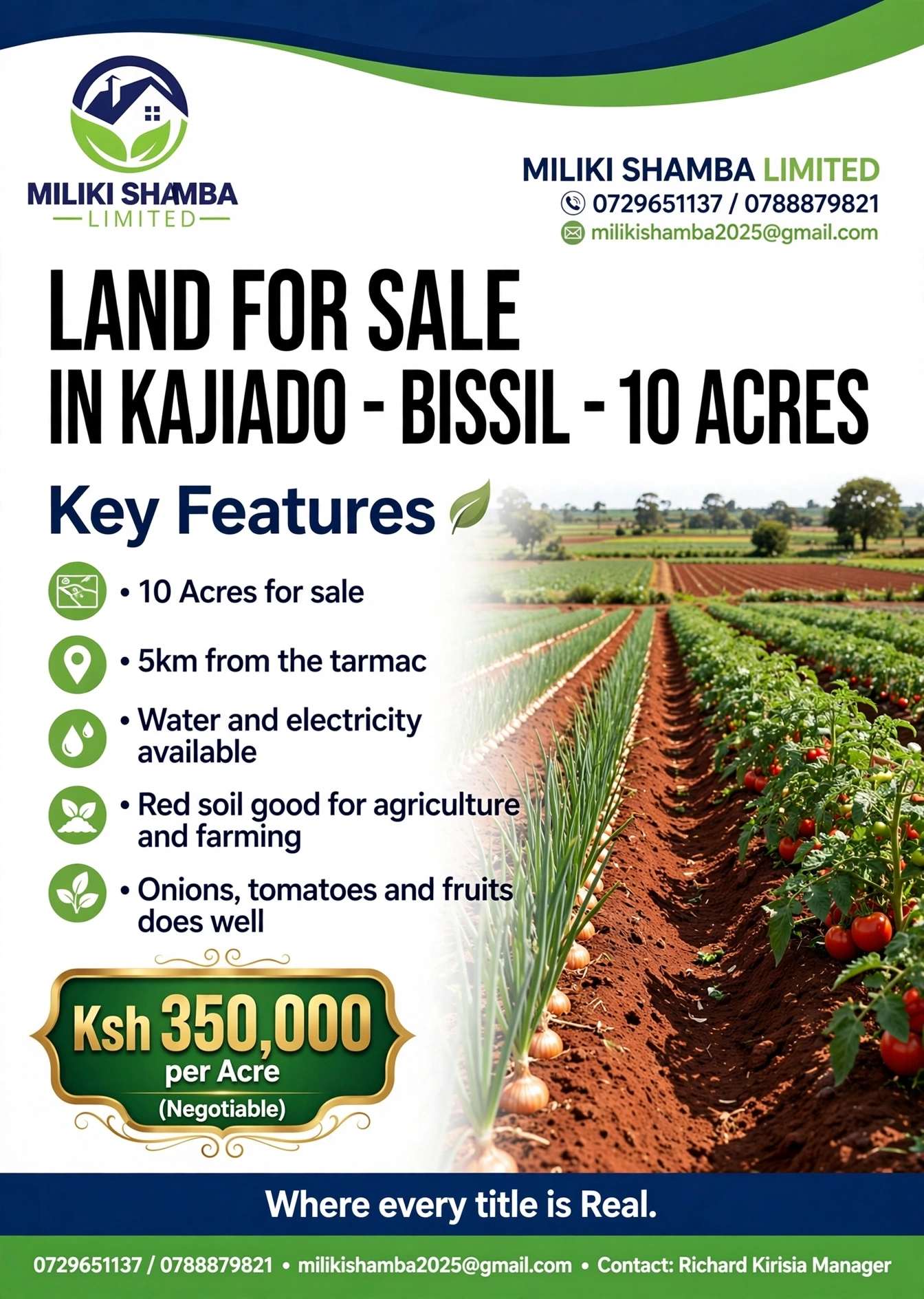 Land for sale