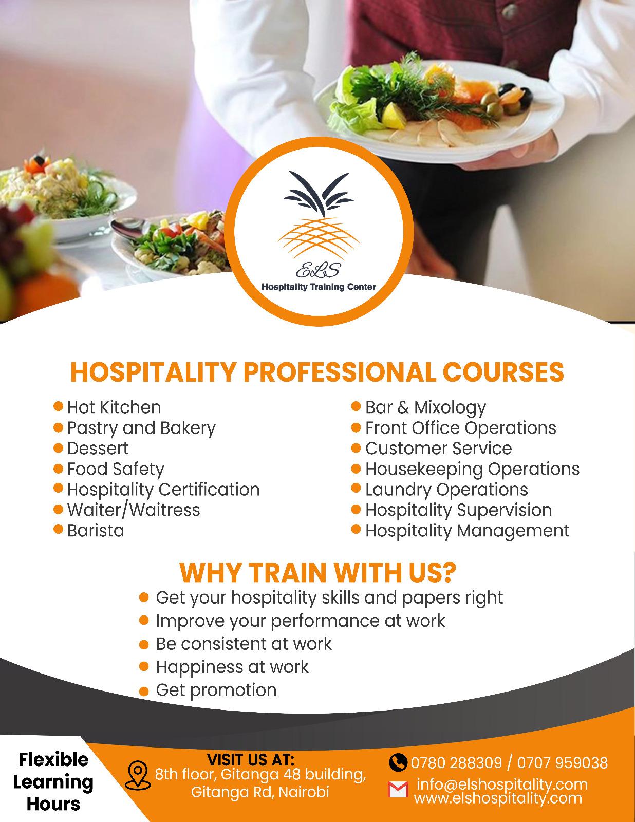 Hospitality courses