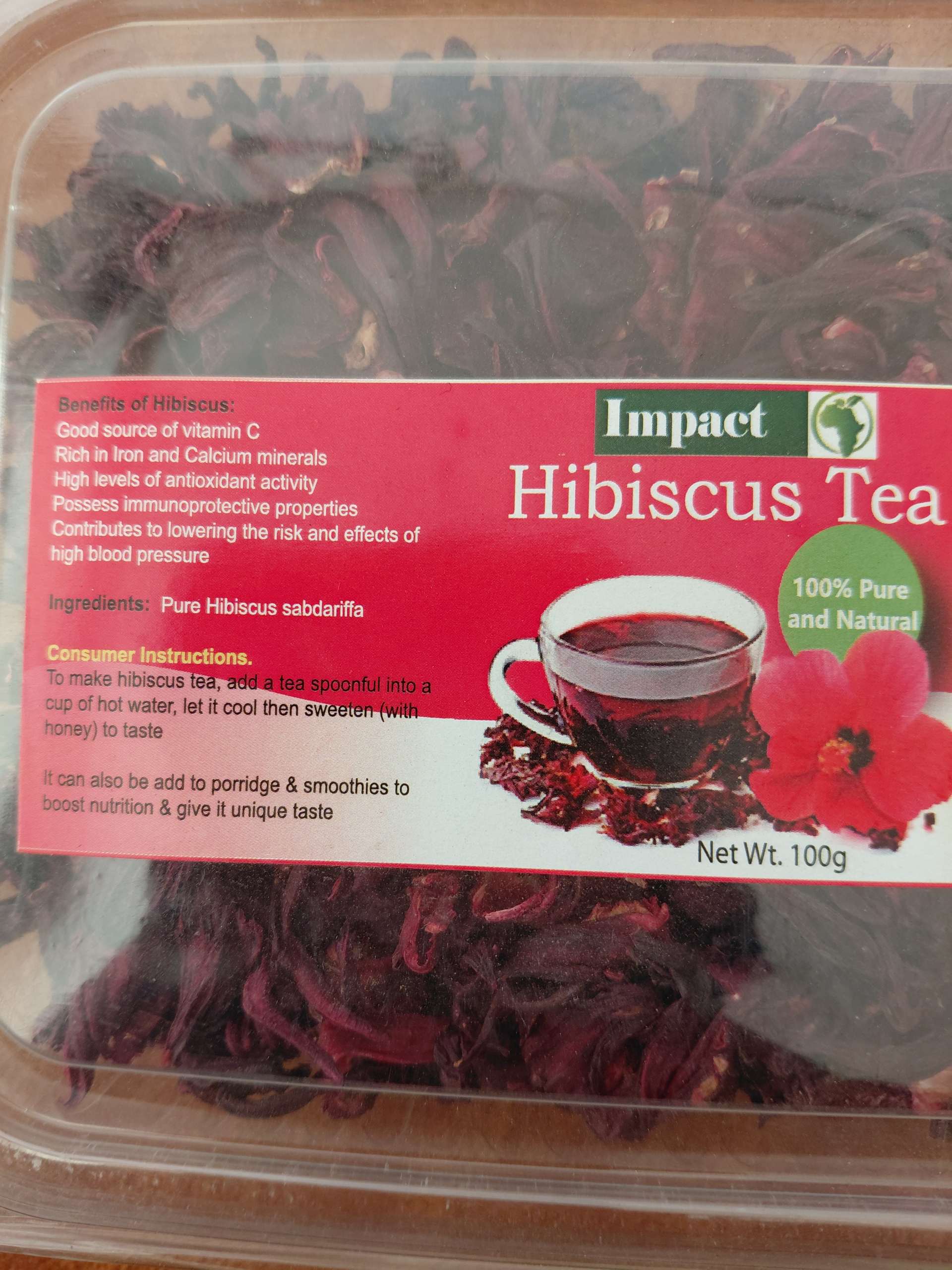 Hibiscus powder /petals