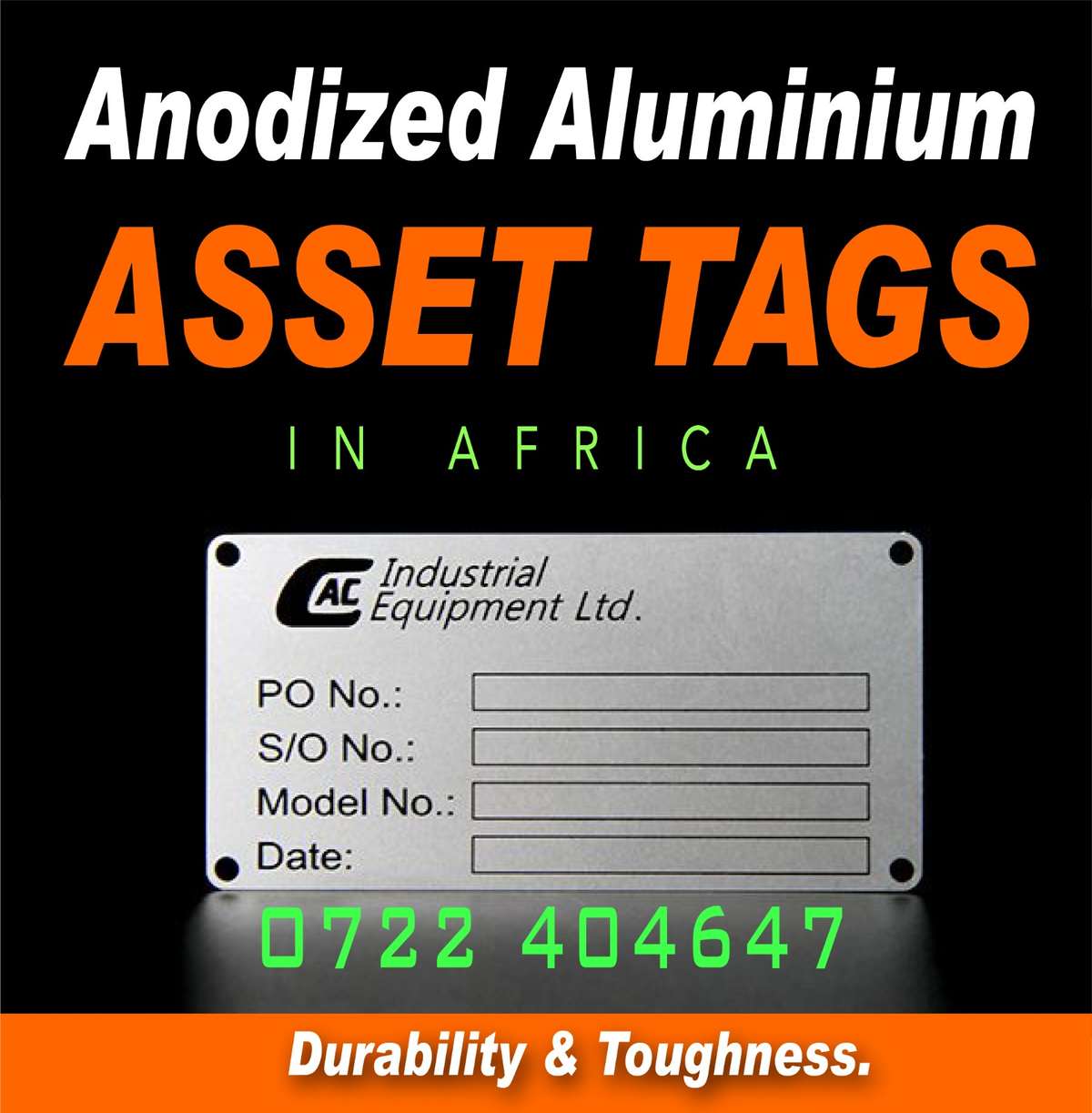 Acetone Activated Adhesive Barcode Asset Tags