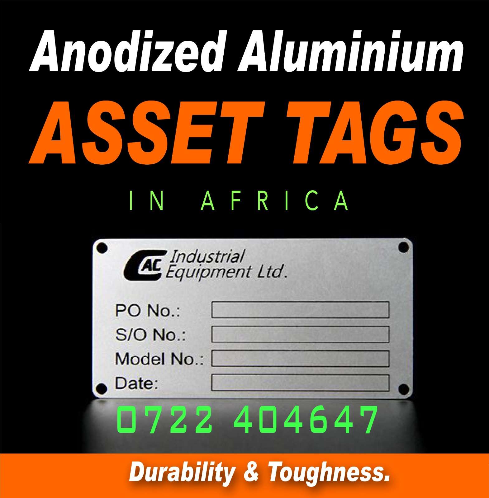 Acetone Activated Adhesive Barcode Asset Tags