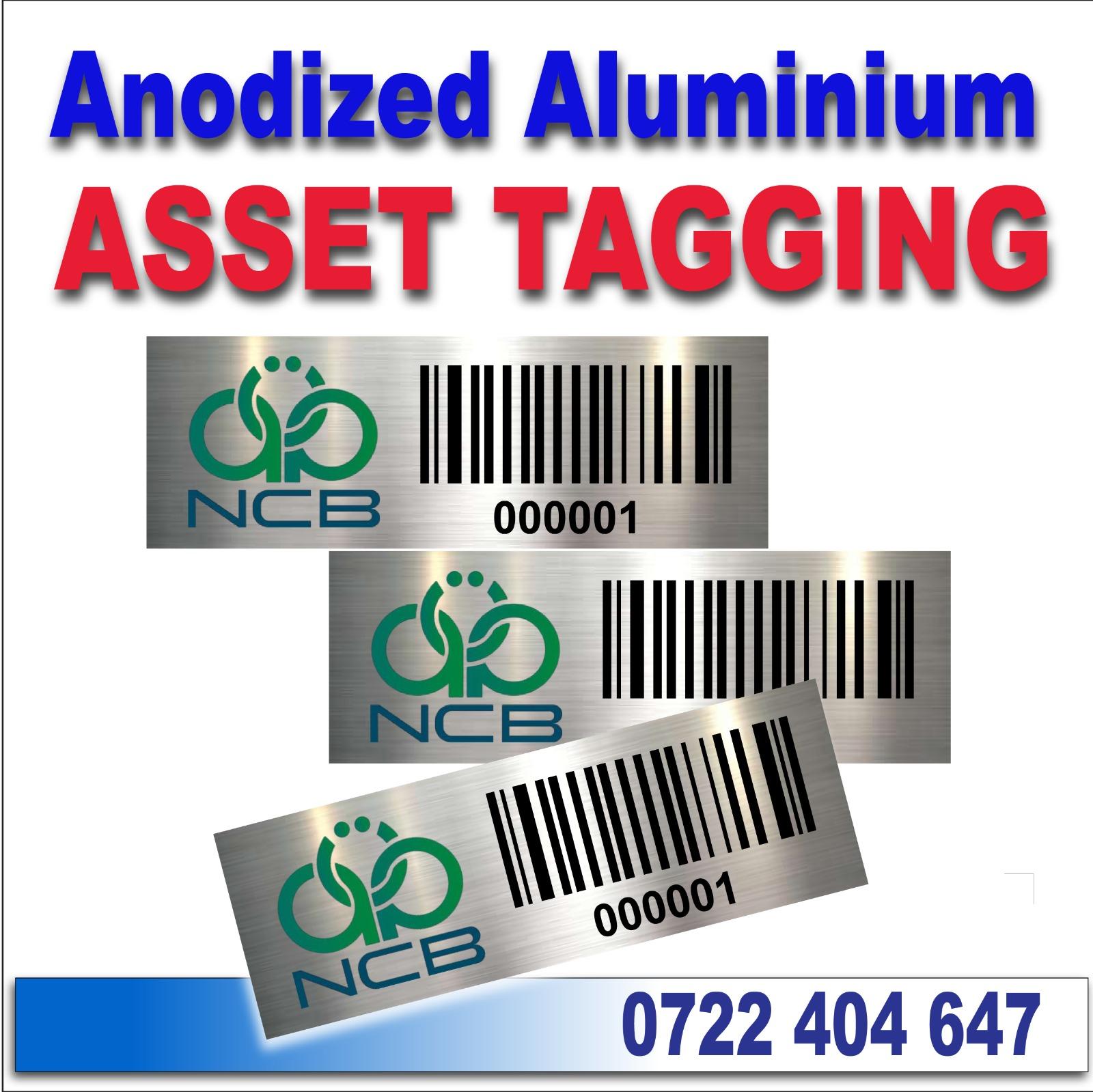 Asset Tagging in Kenya | Anodized Aluminium Asset Tags Kenya