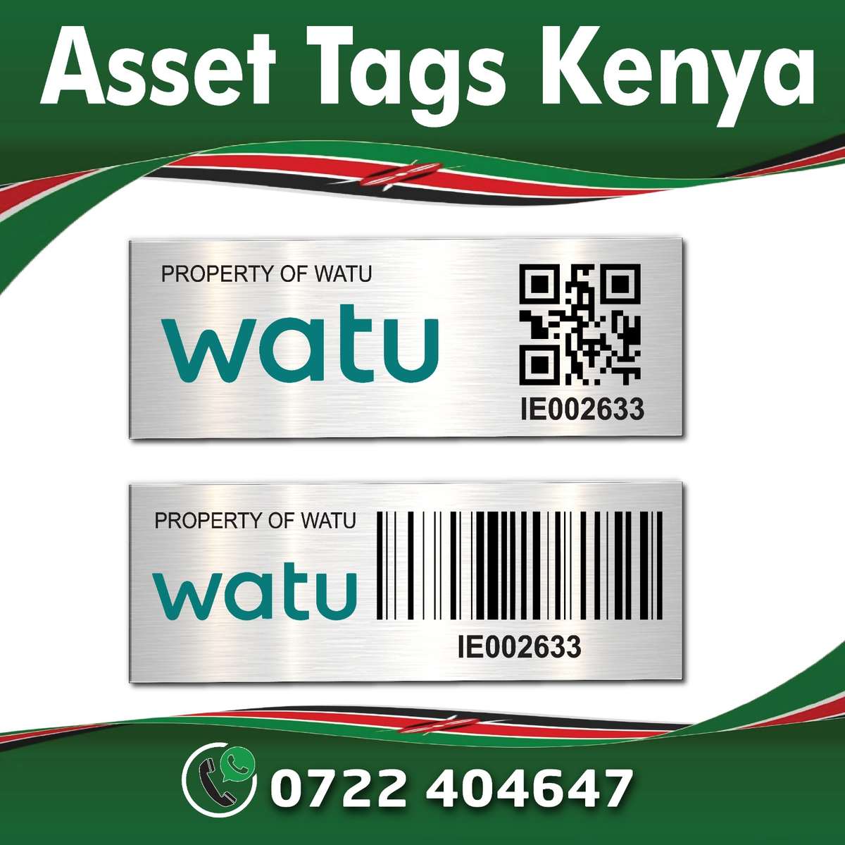 Asset Tagging Labels | Nairobi, Kenya