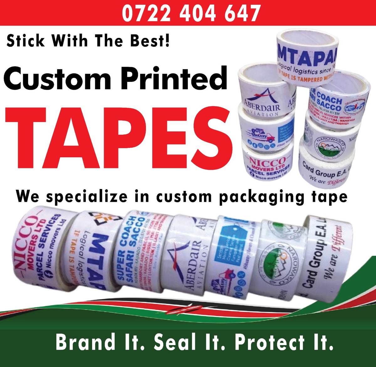 Custom Packing Tape for Your Brand Seal every package with your logo — professional, secure, and on-brand.