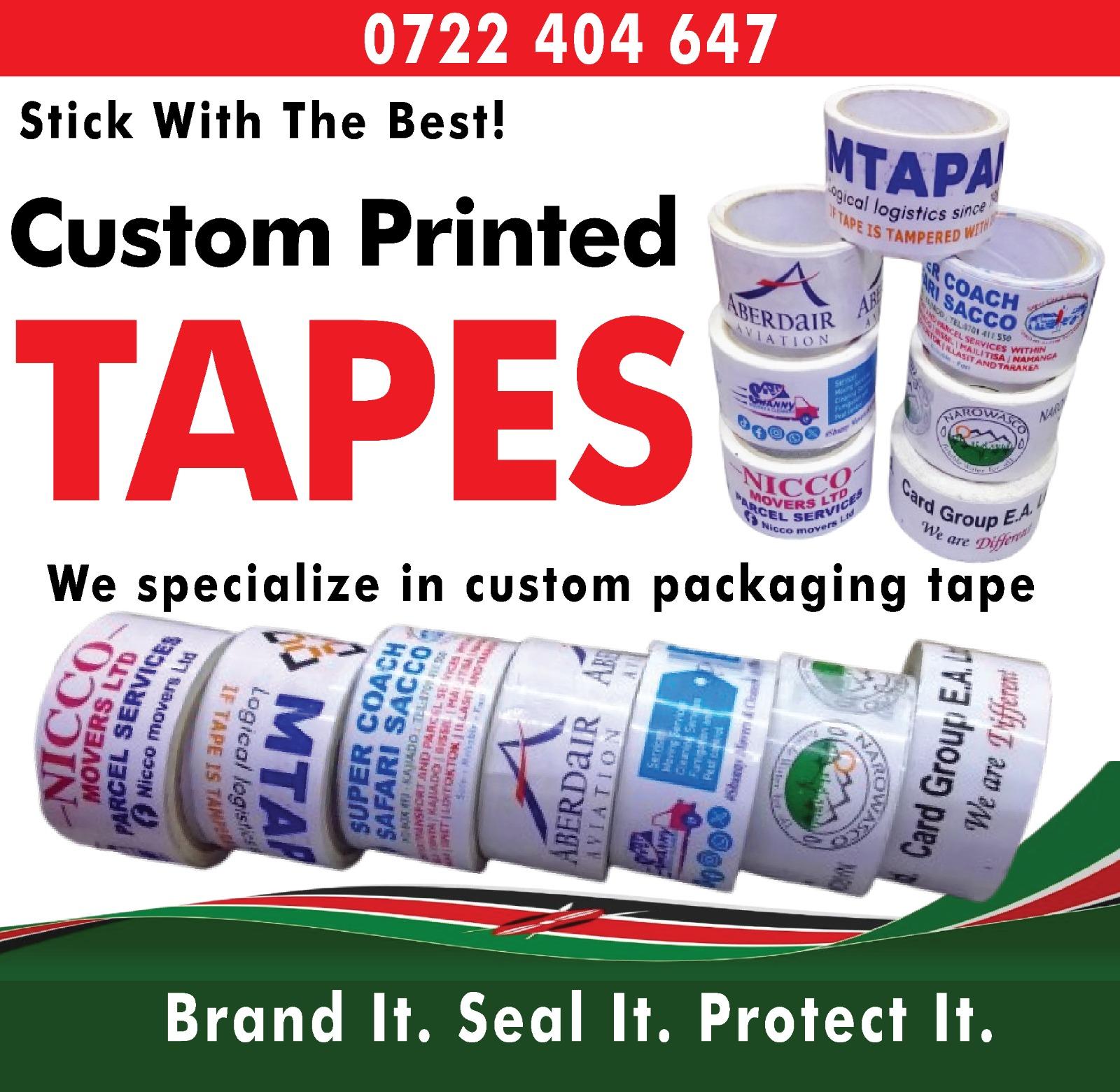 Custom Packing Tape for Your Brand Seal every package with your logo — professional, secure, and on-brand.