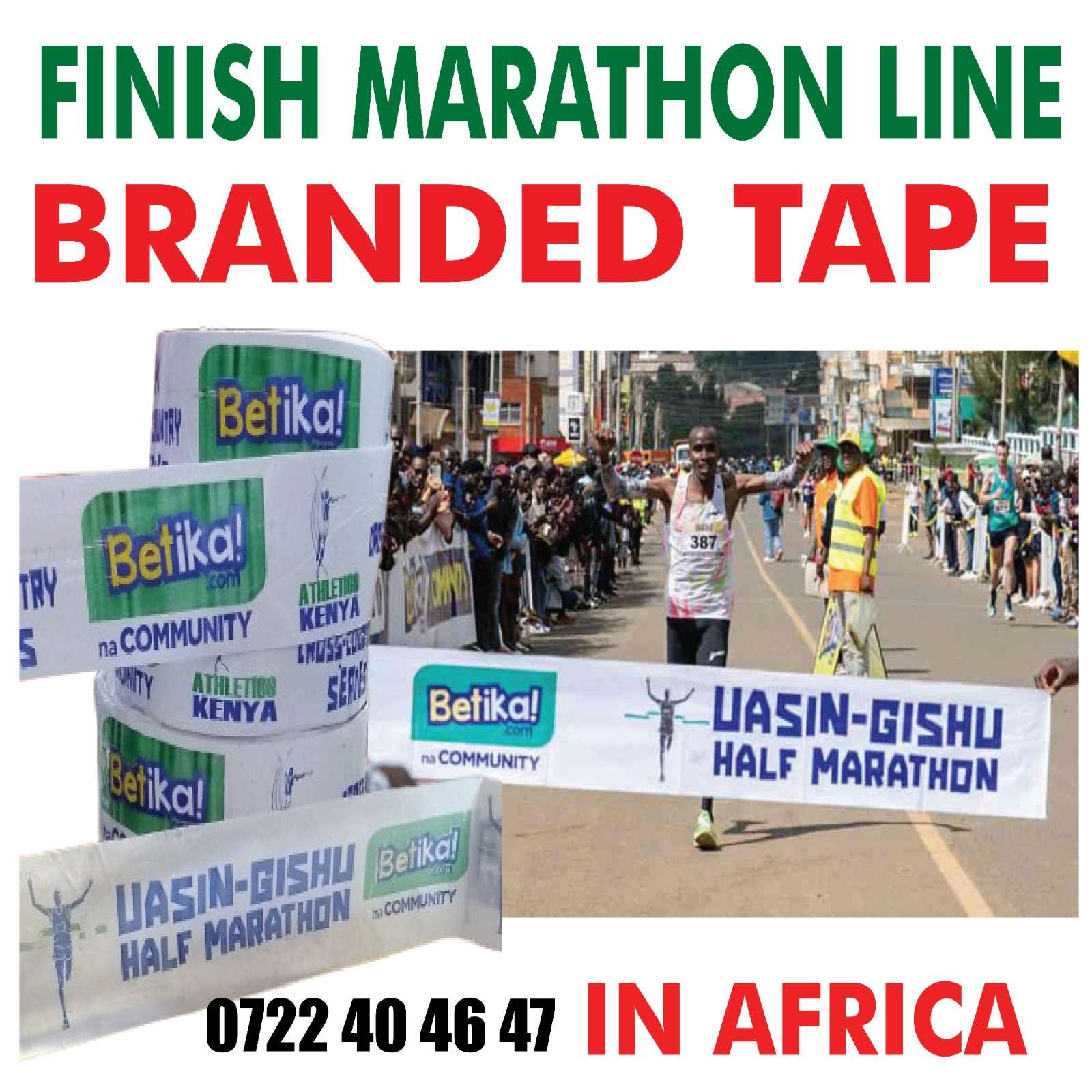 Custom Printed Tapes and Labels – Nairobi, Kenya
