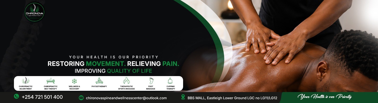CHIRONOVA SPINE AND WELLNESS CENTER LIMITED