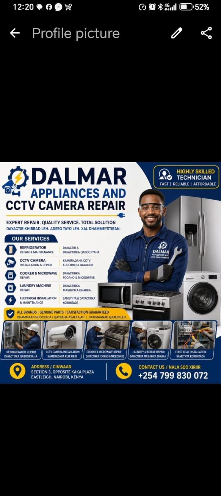 Dalmar electricals & Refrigirators